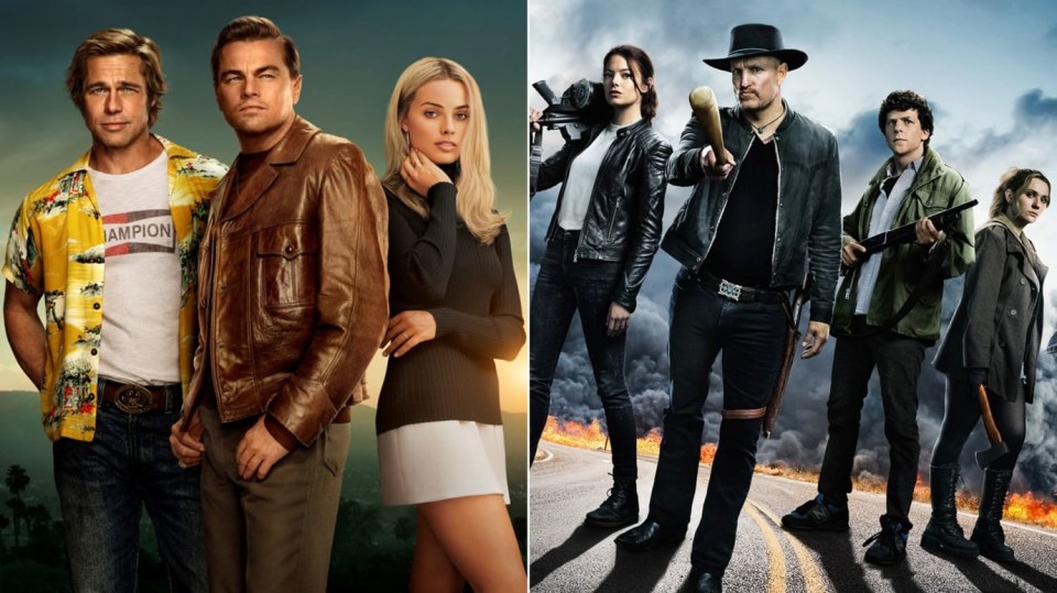 Tenkrát v Hollywoodu a Zombieland: Rána jistoty